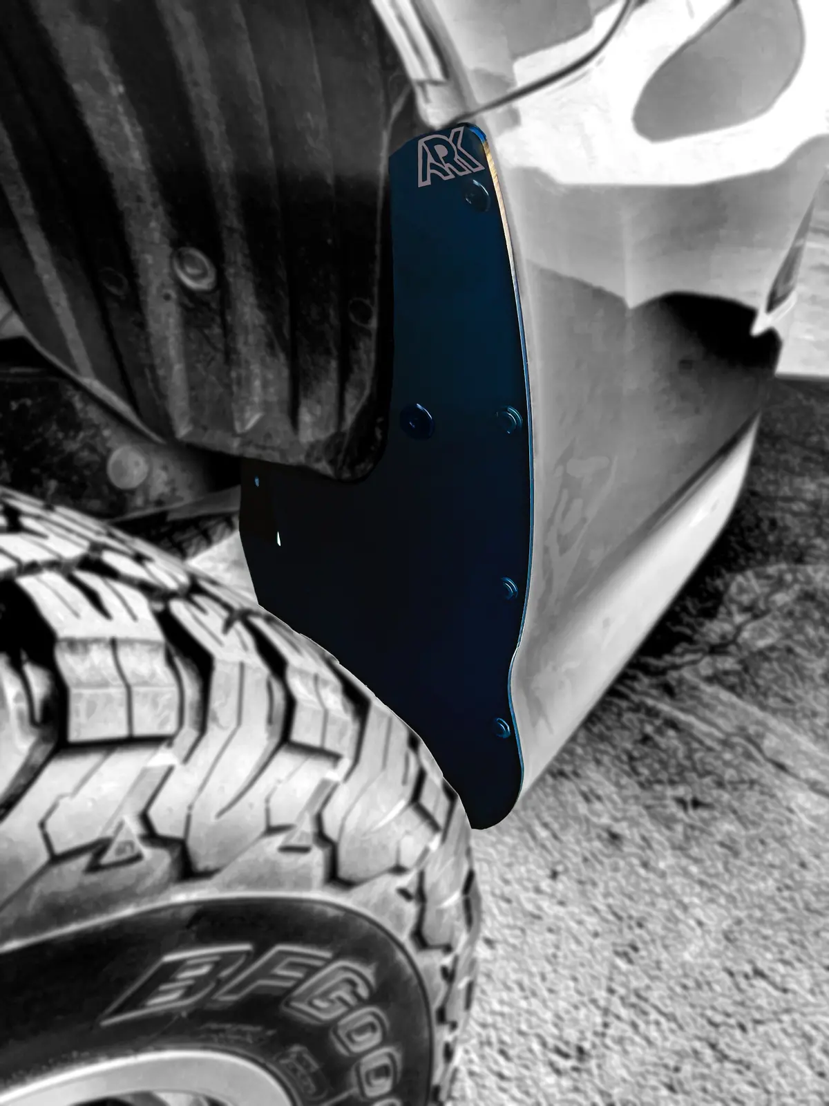 2010-2024 Lexus Gx 460 Trixpoly Standard Mud Flap Delete - Rear Only 7