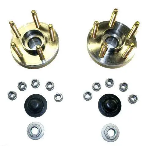 Ford Racing  2015-2023 Mustang Front Wheel Hub Kit With Arp Studs 1