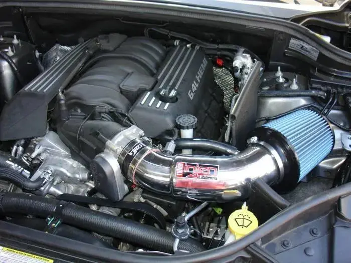 Injen Pf Cold Air Intake System (Wrinkle Black - Pf5013wb ) For 2012+ Jeep Grand Cherokee Srt V8-6.4L & 2018+ Dodge Durango V8-6.4L 2