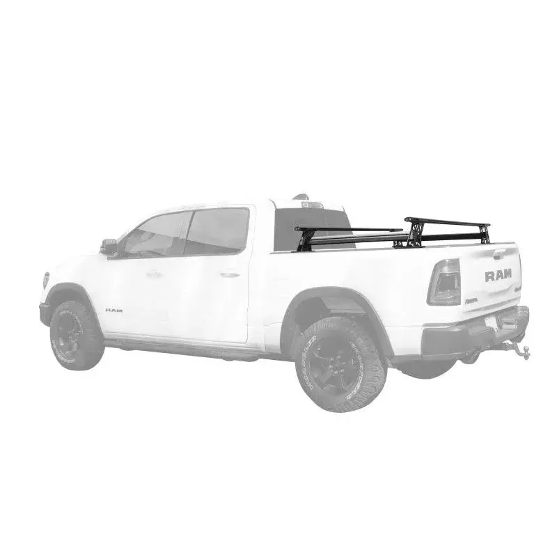 Go Rhino Rs Cross Bars - Bed Rail Kit For Full/Mid Sized Trucks W/Tonneau Cover T-Tracks 1