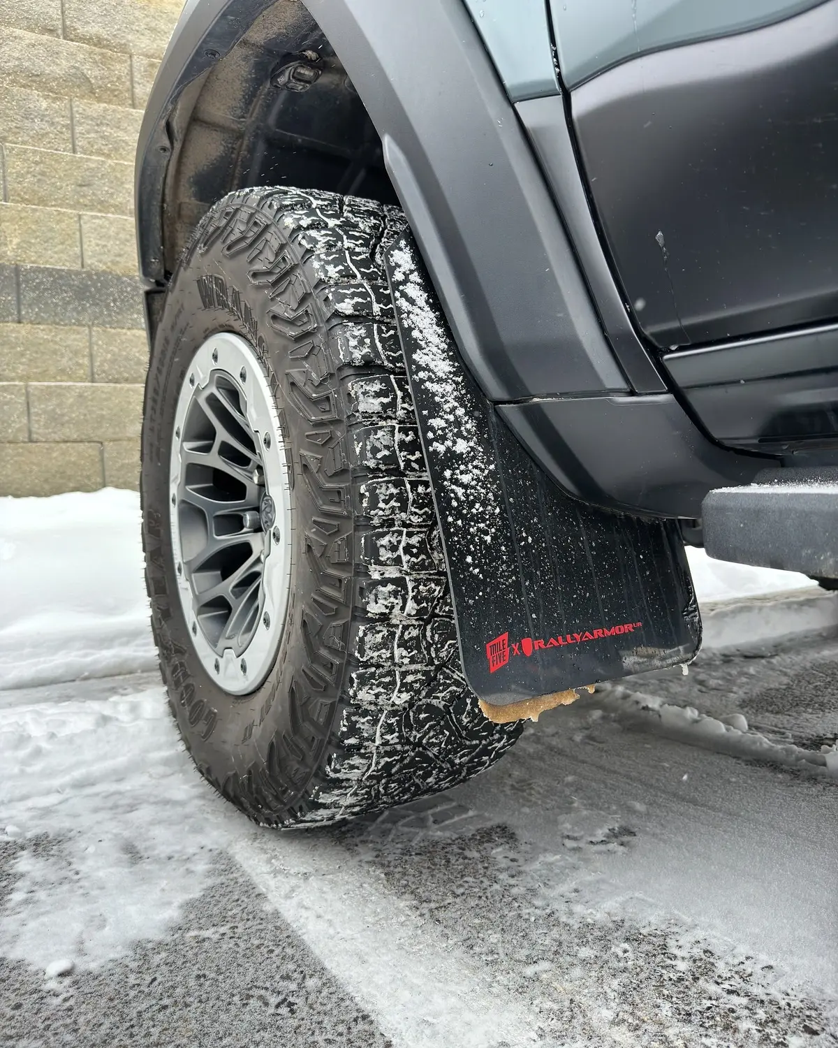 Rally Armor 2021-24 Dodge Ram 1500 Trx / 2025+ Ram Rho Mud Flaps 3