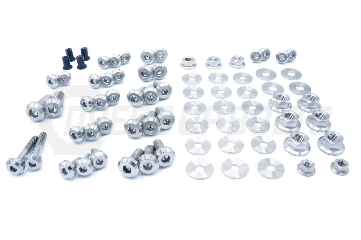 Stage 2 Titanium Hardware Engine Bay Kit - Mitsubishi Evo Viii 1