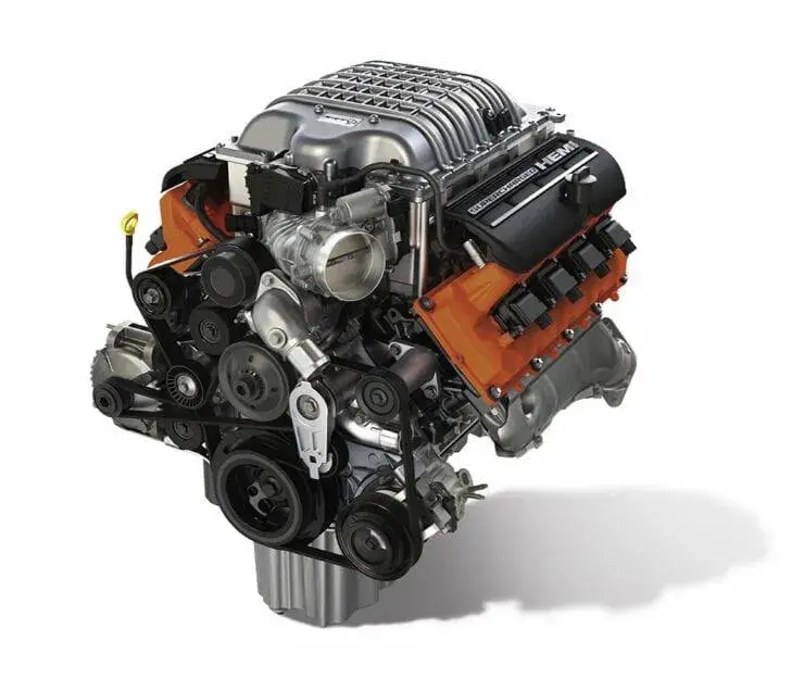 Mopar Replacement Hellcrate Redeye Long Block Crate Engine 1