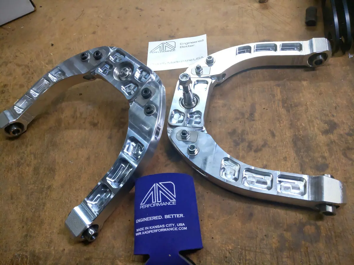 Aad Jeep Wk1 Billet Adjustable Front Upper Control Arms 1