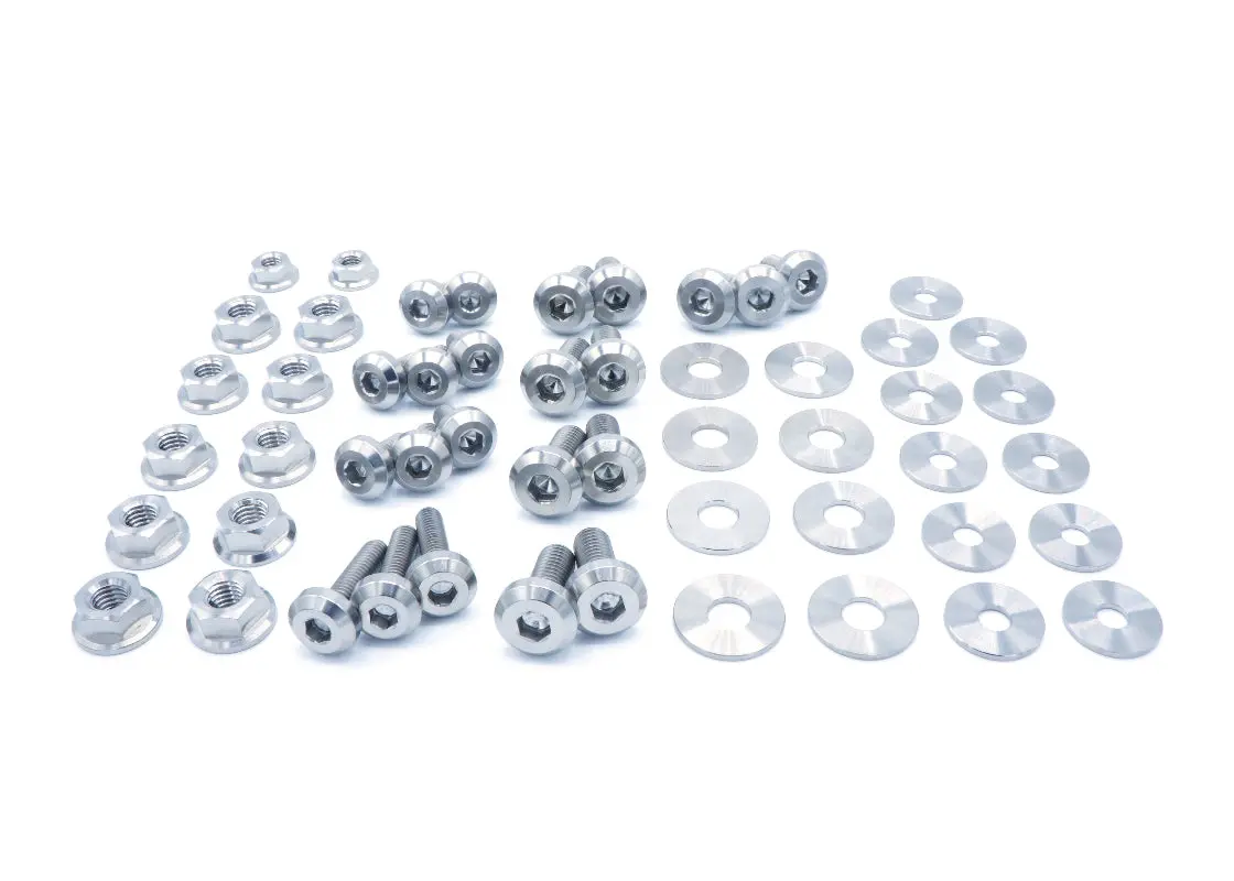 Stage 1 Titanium Hardware Engine Bay Kit - Nissan 350Z (2003-2006) 1