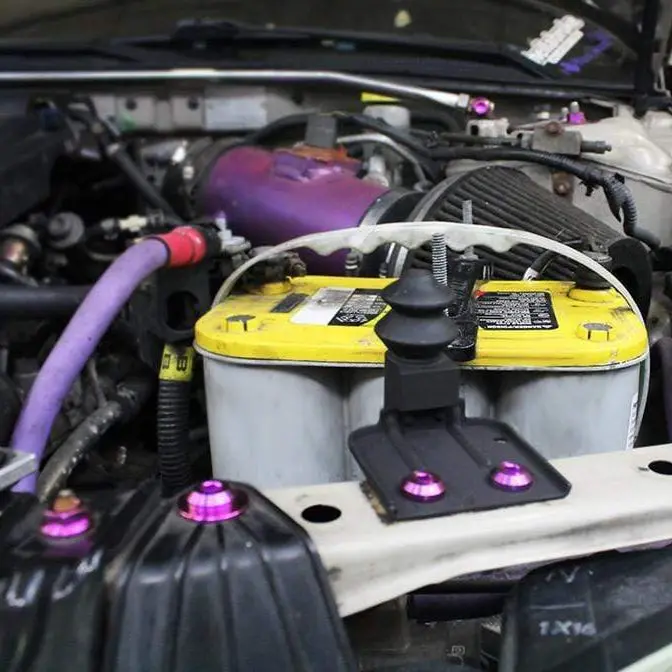 Nissan Maxima (2000-2003) Titanium Engine Bay Kit 3