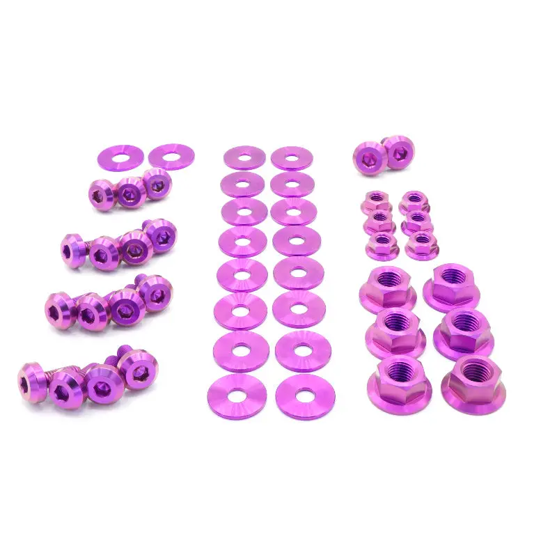 Stage 1 Titanium Hardware Engine Bay Kit - Nissan S15 (1999-2002) 1