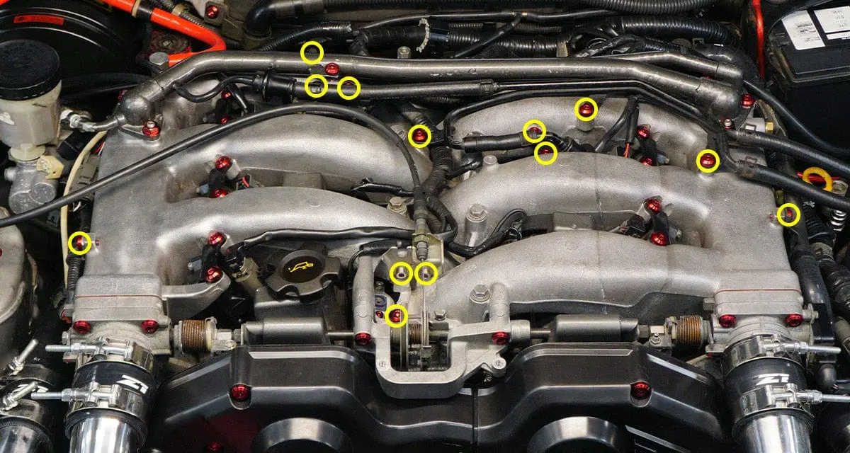 Stage 1 Titanium Hardware Engine Kit - Vg30dett Engine 2