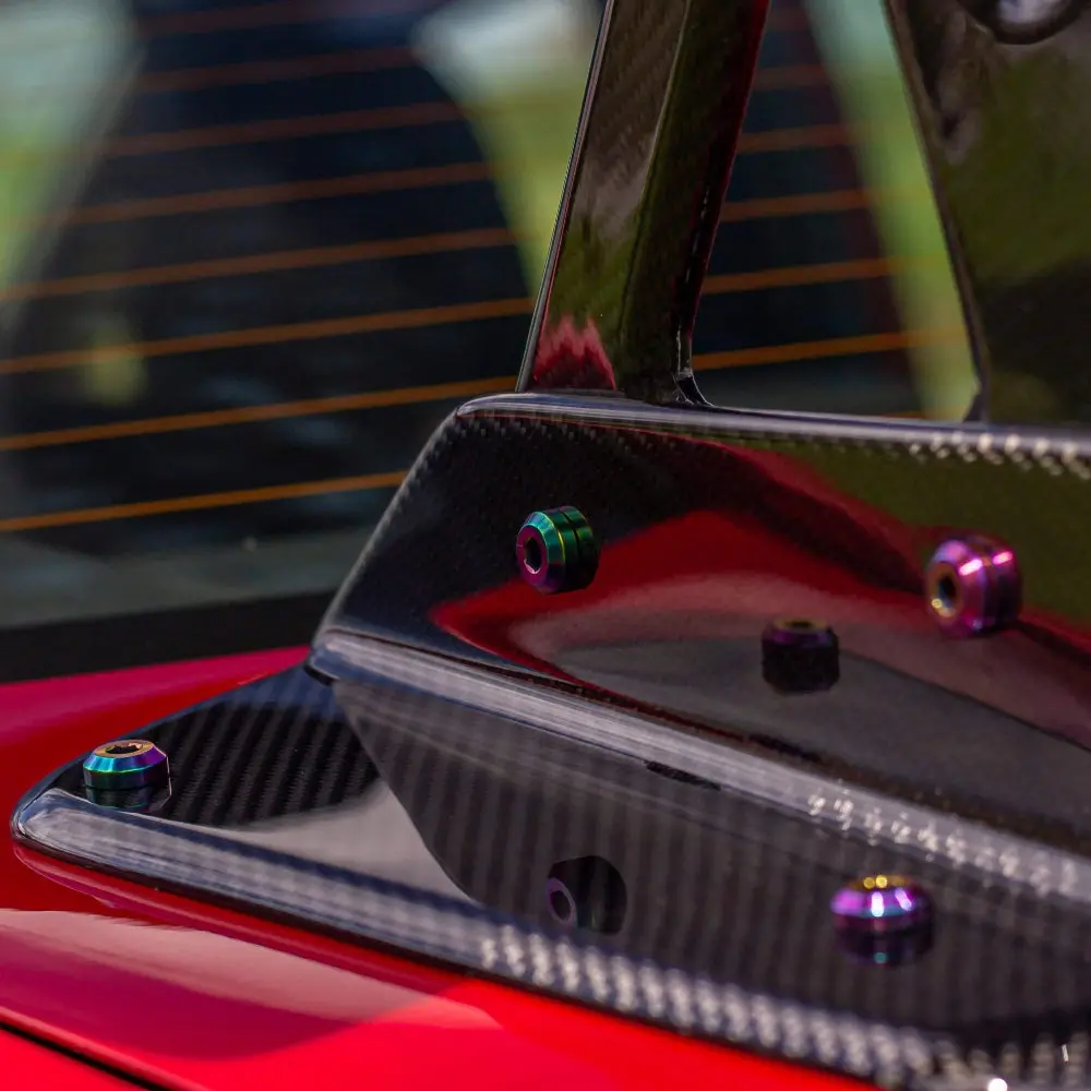 Titanium Hardware Wing Kit - Varis Gt-Wing Euro Edition (2015-2021 Sti) 1