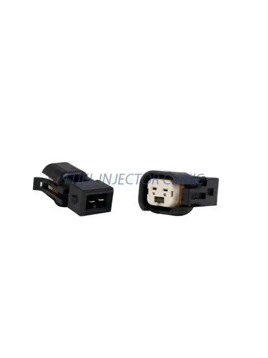 Set Of 8 Us Car/Ev6 (Female) To Jetronic/Ev1 Adapter (Male) Injector Plug Adaptors 1