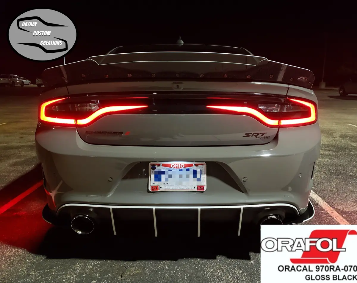 15-23 Dodge Charger Taillight Decal Design 4 2