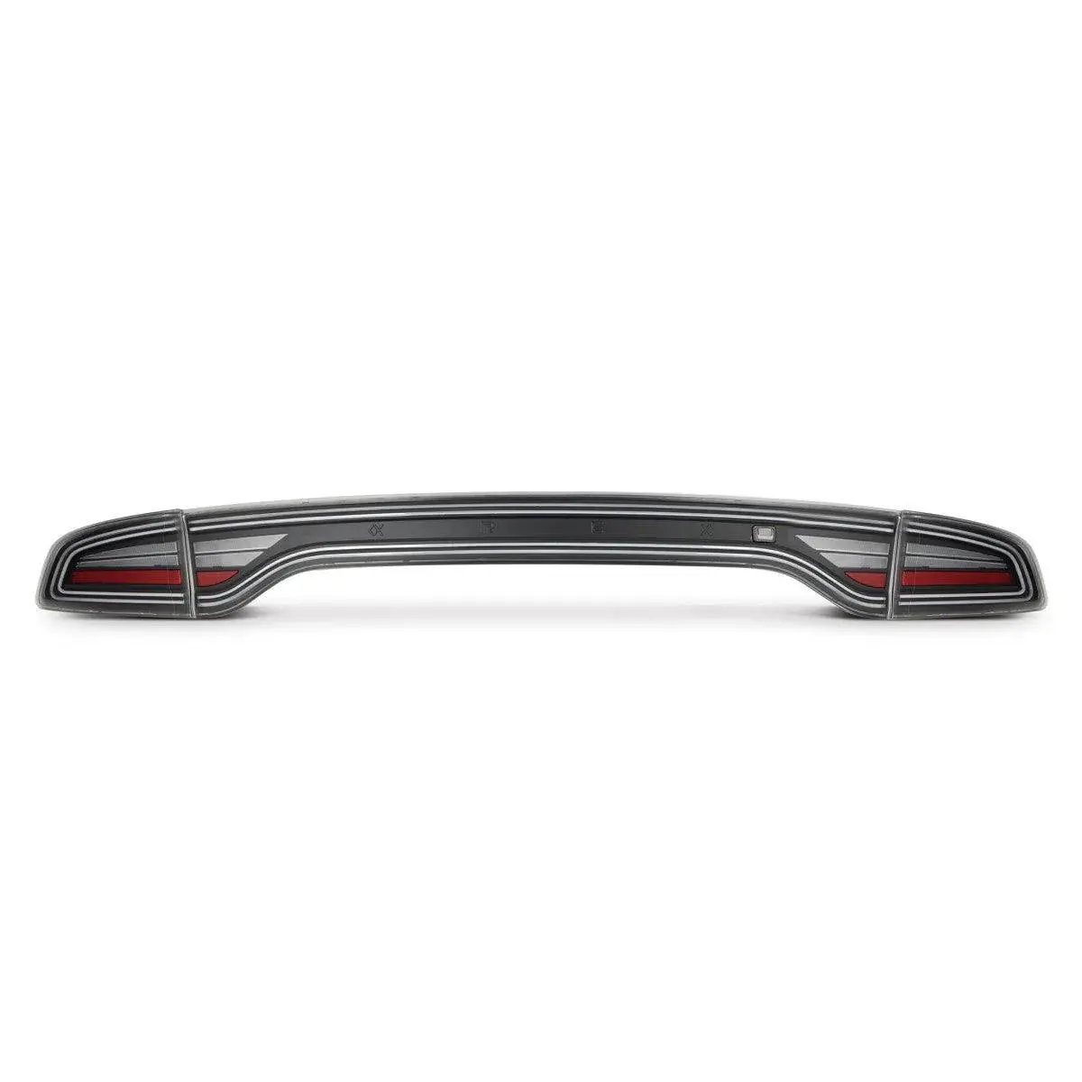 Alpharex 15-23 Dodge Charger Nova-Series Prismatic Led Tail Lights Black 1
