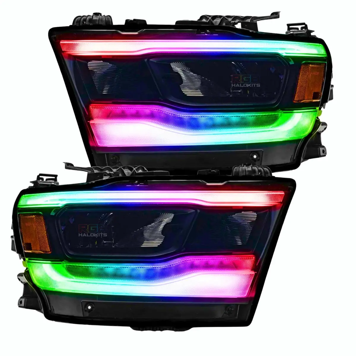 Ram 1500 (Mid-Level Trim) Multicolor Drl Boards (2019-2024) 1