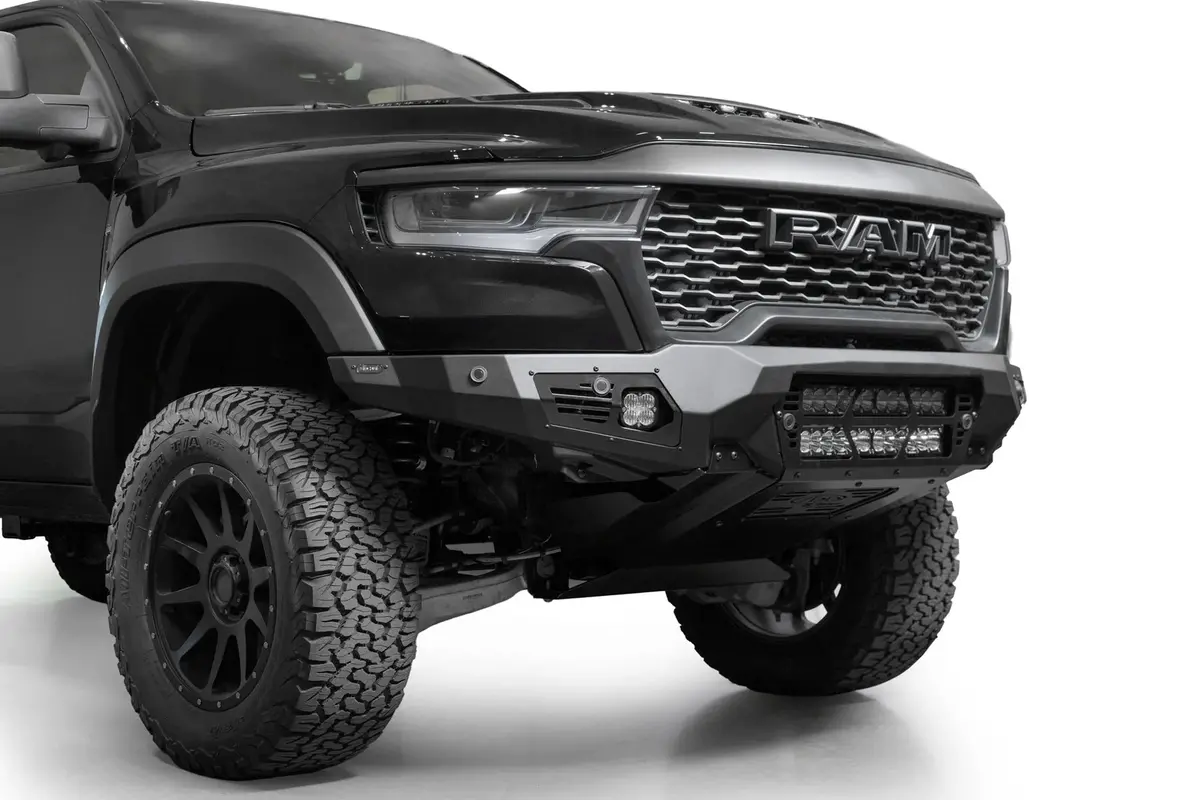Addictive Desert Designs 2025-2026 Ram Rho Bomber Front Bumper (20 Inch Lights) 2