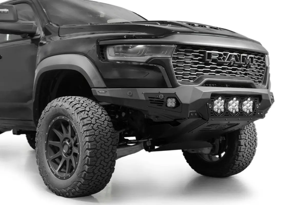 Addictive Desert Designs 2025-2026 Ram Rho Bomber Front Bumper (Baja) 1