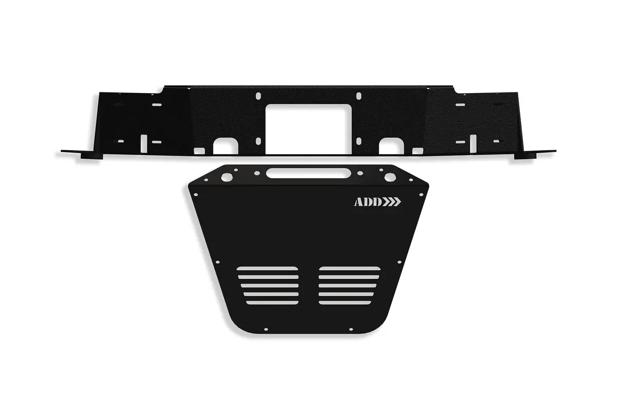 Add 2025 Ram Rho Stealth Fighter Front Bumper Winch Kit 1