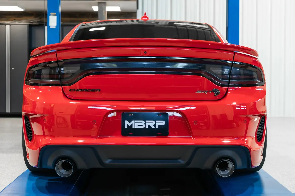 Mbrp Street Profile Exhaust System For 2015-2023 Dodge Charger 3" Cat-Back, Dual Rear With 5" Tips 1