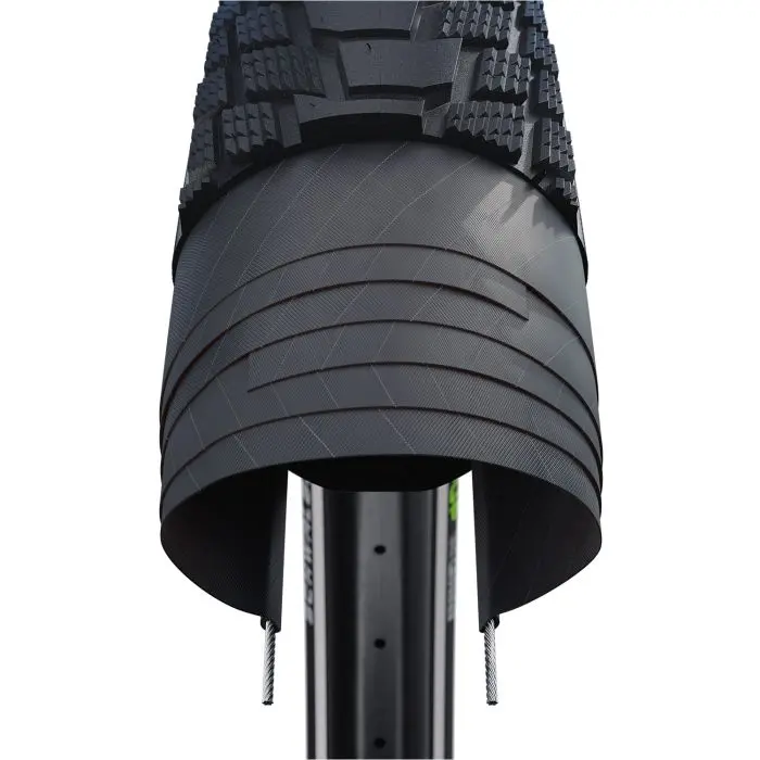 Schwalbe Pick-Up - Wired - Addix E - Super Defense - 27.5X2.60 - Black + Reflex 2