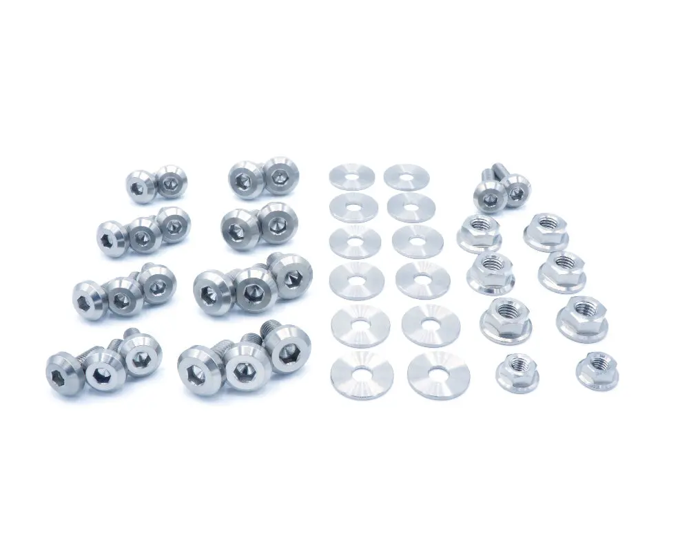 Titanium Hardware Engine Bay Kit - Subaru Wrx/Sti (2006-2007) 1