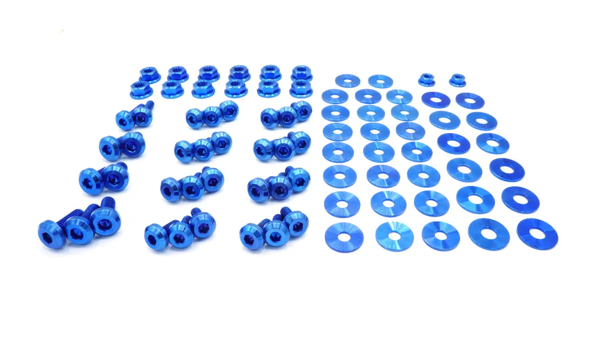 Stage 2 Titanium Hardware Engine Bay Kit - Brz/Gt86/Fr-S (2013-2020) 1