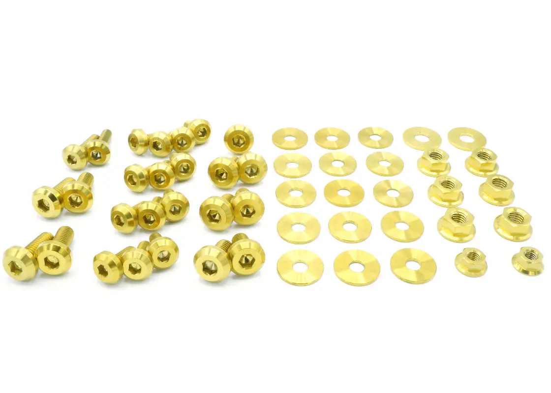 Titanium Hardware Engine Bay Kit - Subaru Wrx/Sti (2002-2003) 5