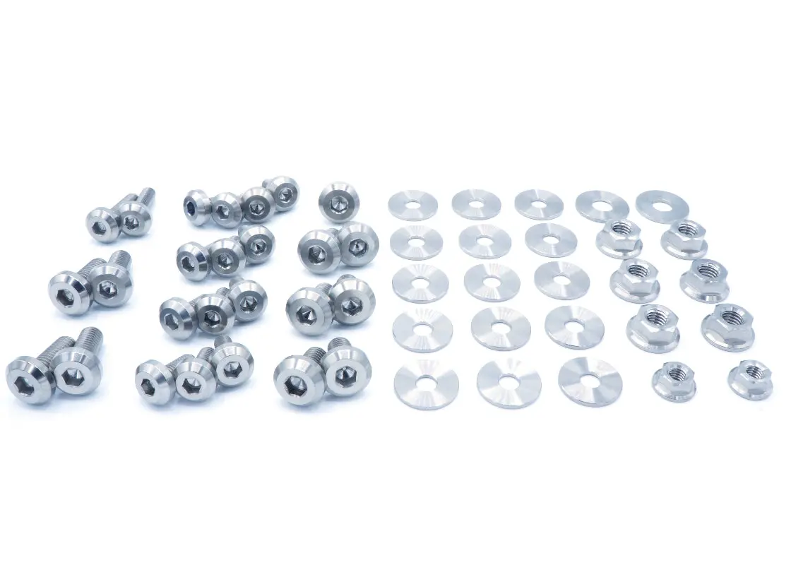 Titanium Hardware Engine Bay Kit - Subaru Wrx/Sti (2002-2003) 6