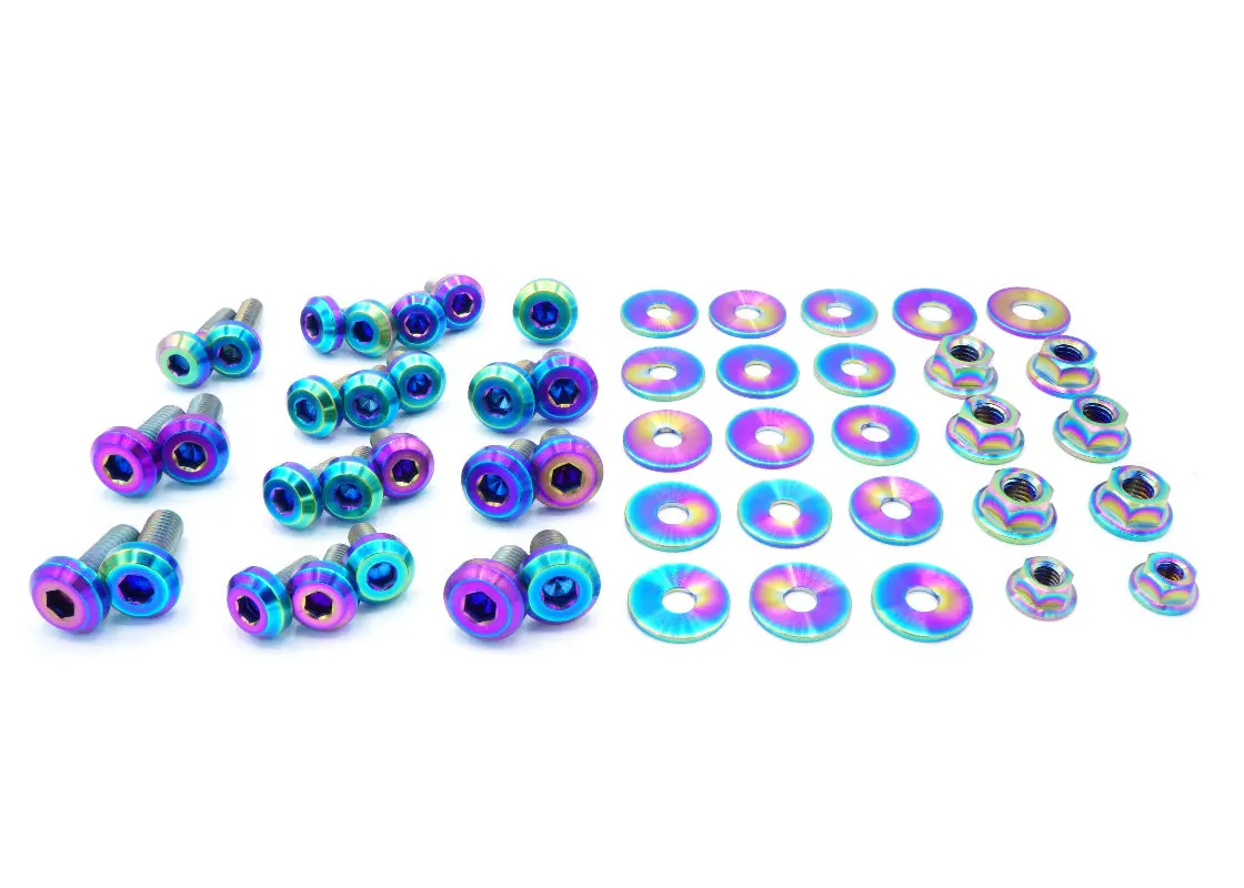 Titanium Hardware Engine Bay Kit - Subaru Wrx/Sti (2002-2003) 1