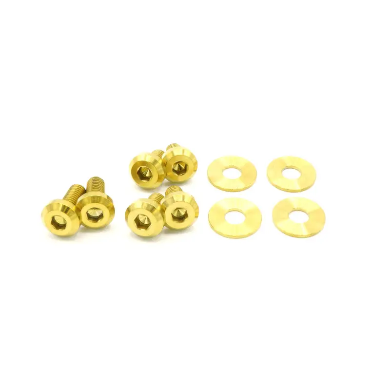 Titanium Hardware Hood Kit - Subaru Impreza Gc8 (1992-2001) 1