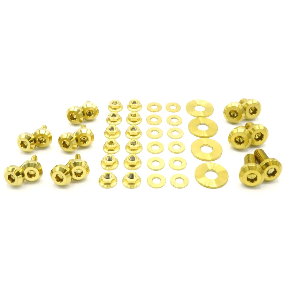 Titanium Hardware Rs Hood Kit - Subaru Impreza Gc8 (1992-2001) 1