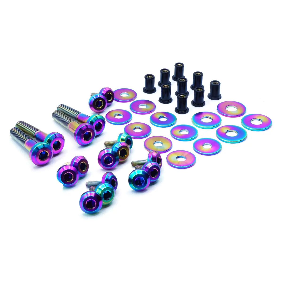 Stage 2 Titanium Hardware Trunk Kit - Subaru Wrx (2022+) 1