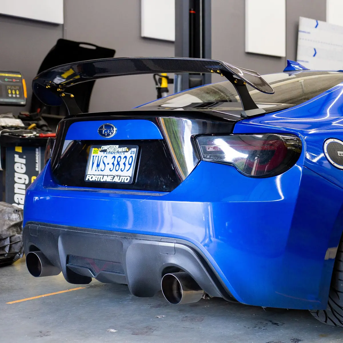 Titanium Hardware Sard Lsr Style Wing Kit - Brz/Gt86/Fr-S (2013-2020) 5