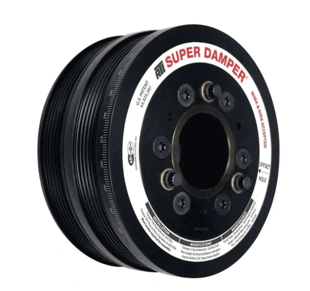 Ati Super Damper Sfi 15% Overdrive 8 Rib (2011-2017 Mustang Gt ) 1