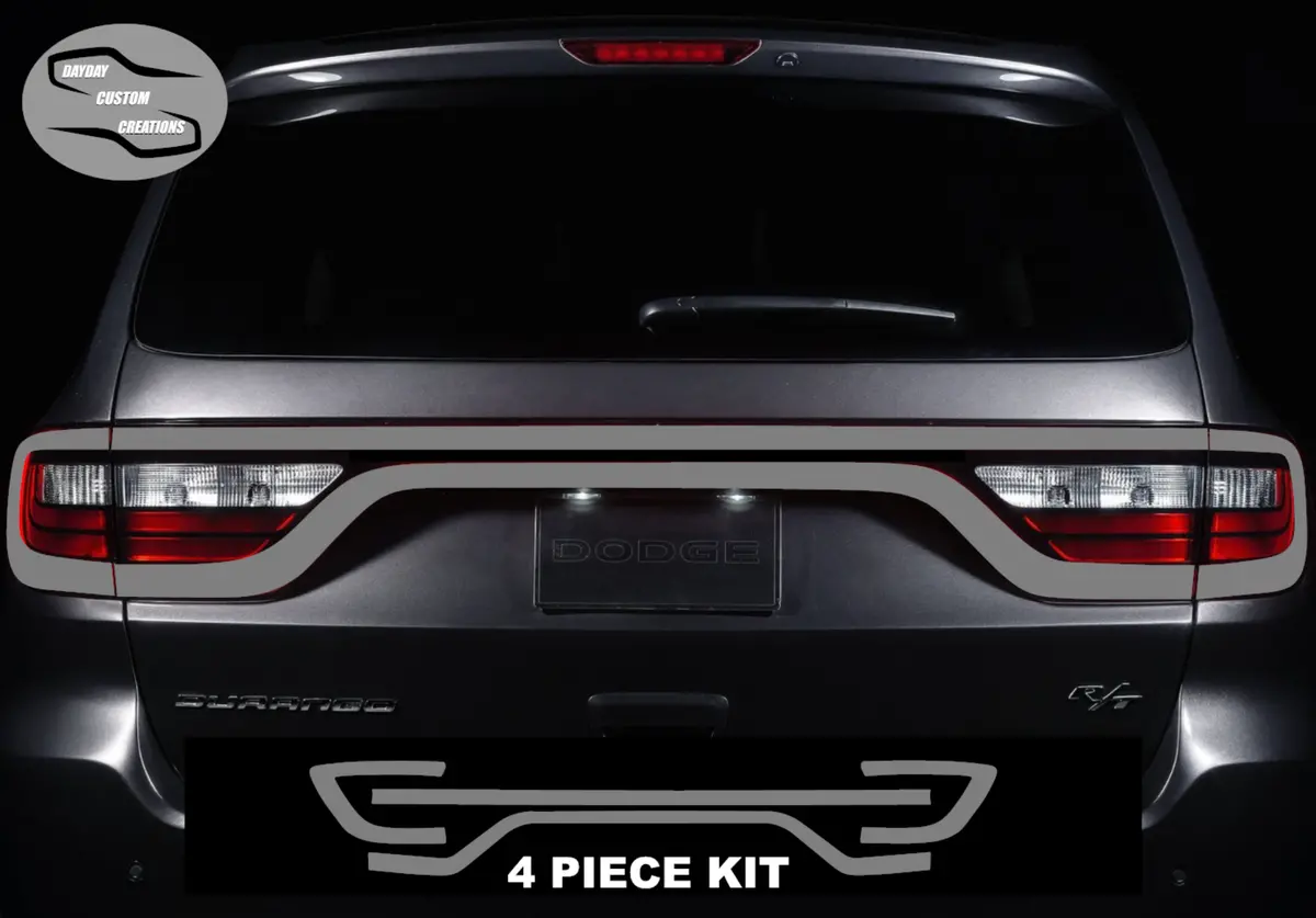 14-25 Dodge Durango Colored Taillight Tint Overlay 7