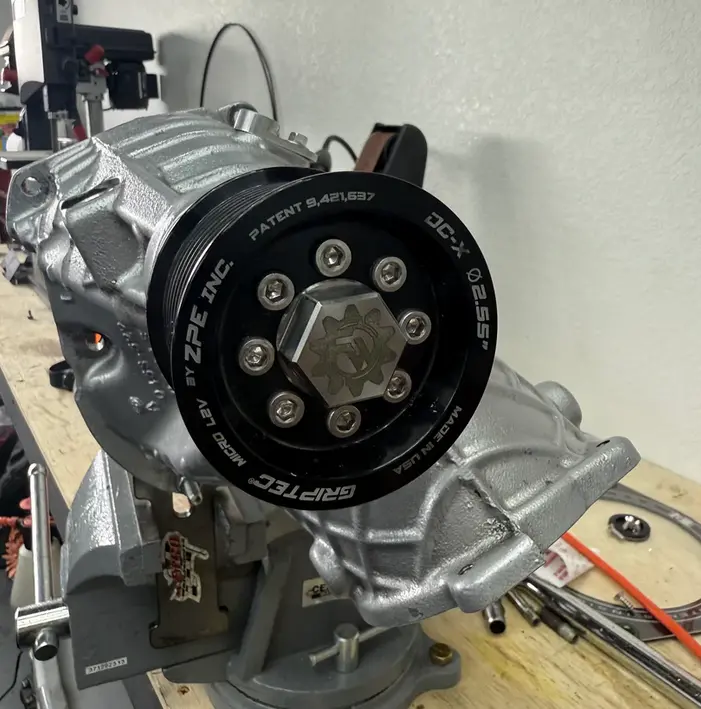 Fabworkz Stainless Hub For Hellcat Supercharger Griptec Pulley To Ls Engine Application 1