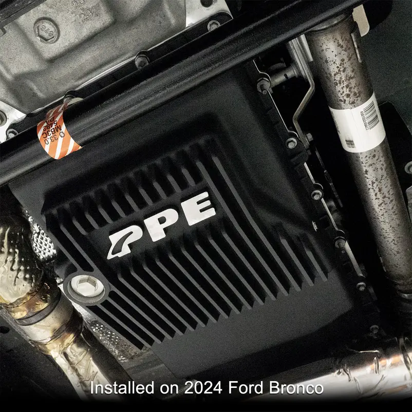 Ppe 2017-2025 Ford 10R60/10R80/10R100 Heavy-Duty Cast Aluminum Transmission Pan - Deep 1