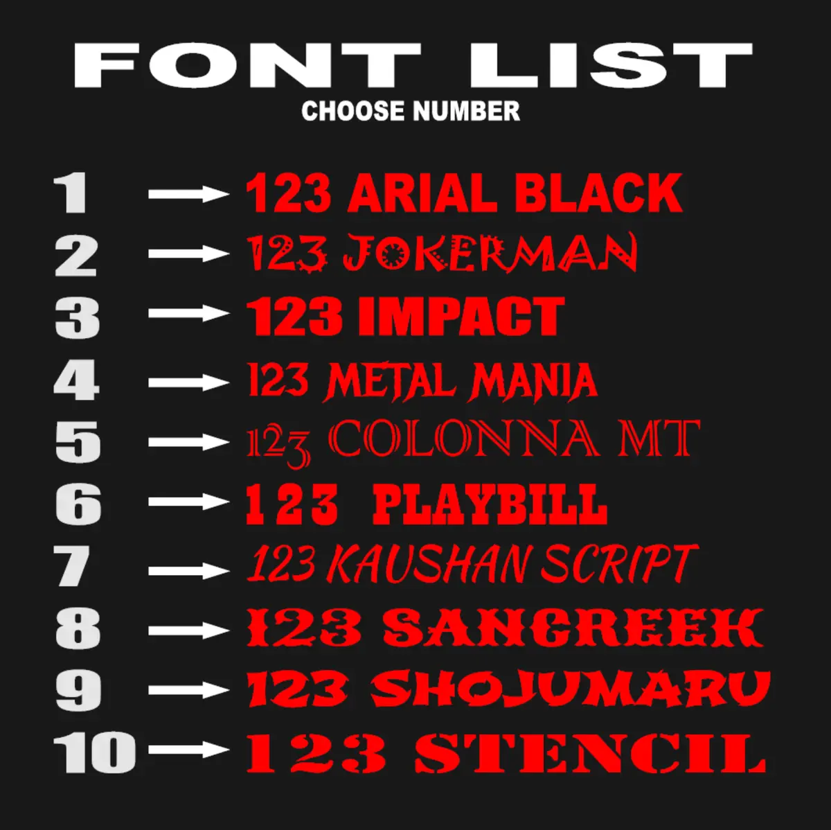 15-23 Dodge Challenger Custom Text Taillight Decal 2