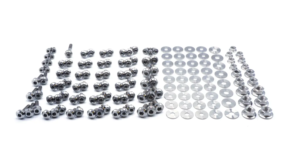 Stage 3 Titanium Hardware Engine Bay Kit - Toyota Supra Mkiii (1986-1992) 1