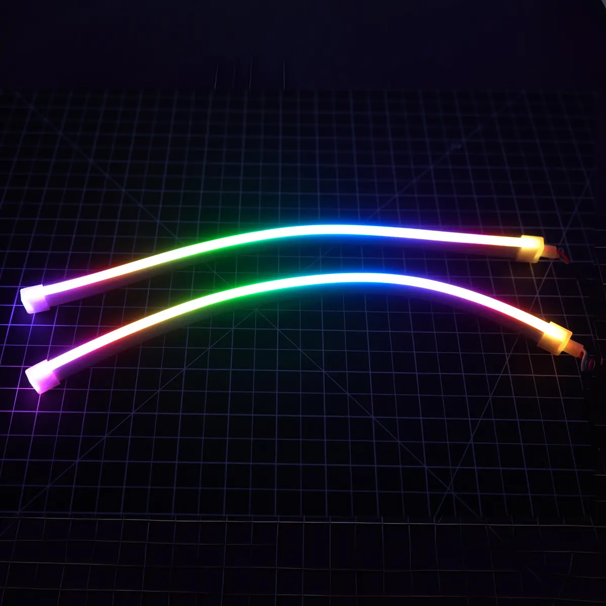 Universal Side Emitting Flexible Drl Diffused Strips | Multicolor 1