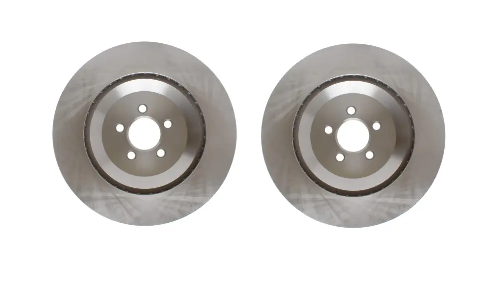 R1 Concepts 21-23 Dodge Challenger / Charger 6 Piston Front Brake Rotor Set 1