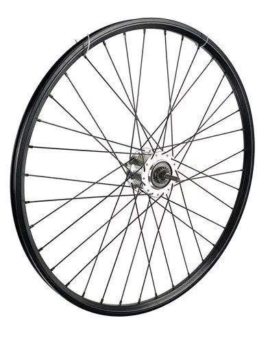 Achterwiel 28 Inch 622 Zwart Zwarte Spaak 7V Disc Schijfrem 1