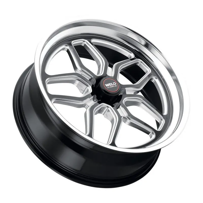 Weld Laguna Drag Gloss Black Wheel With Milled Spokes 2024-2026 Charger 1