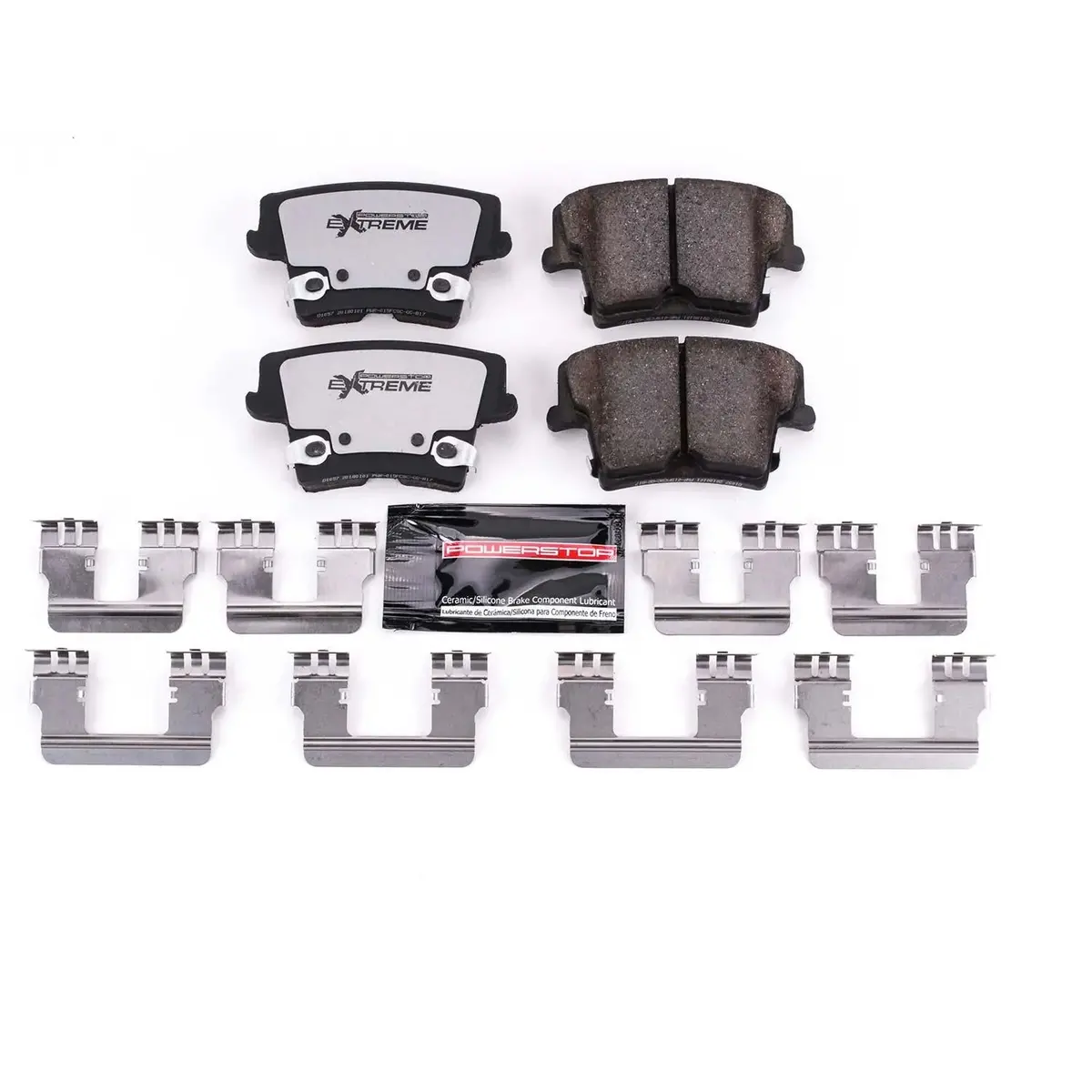 Powerstop 05-13 Chrysler 300 Rear Z26 Extreme Street Brake Pads W/Hardware 1