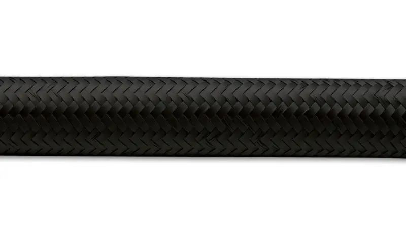 Vibrant -4 An Black Nylon Braided Flex Hose (2 Foot Roll) 2