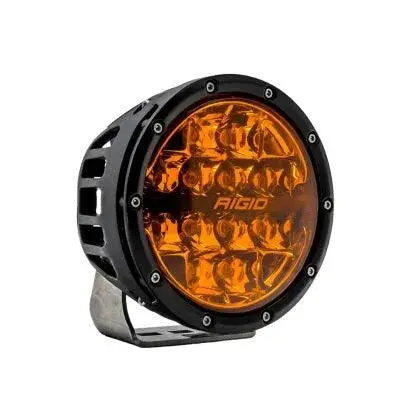 Rigid Industries 360-Series 6In Sae Fog W/ Amber Pro Lens - White (Pair) 1