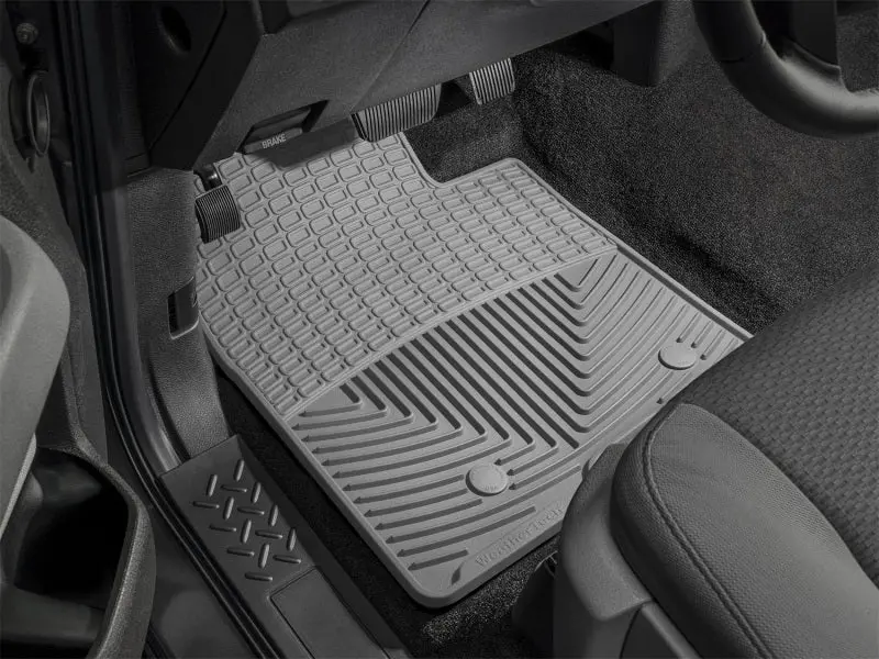 Wt Rubber Mats - Rear - Grey 1