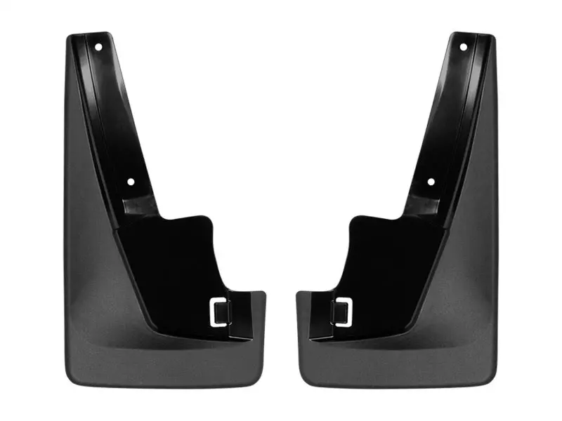 Weathertech 11-21 Dodge Durango Front No Drill Mudflaps - Black 1