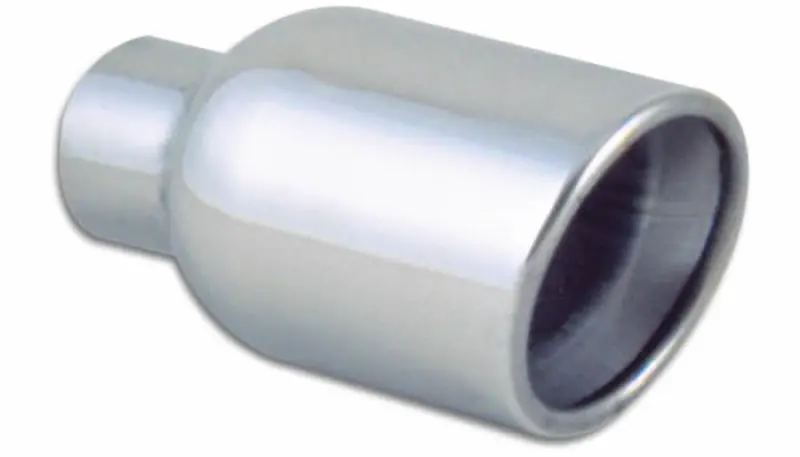 Vibrant 3In Id Dual 4In Od Round Ss Tips (Double Wall, Angle Cut) 1