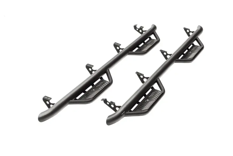 N-Fab Podium Lg 15.5-17 Dodge Ram 1500 Quad Cab - Tex. Black - 3In 1