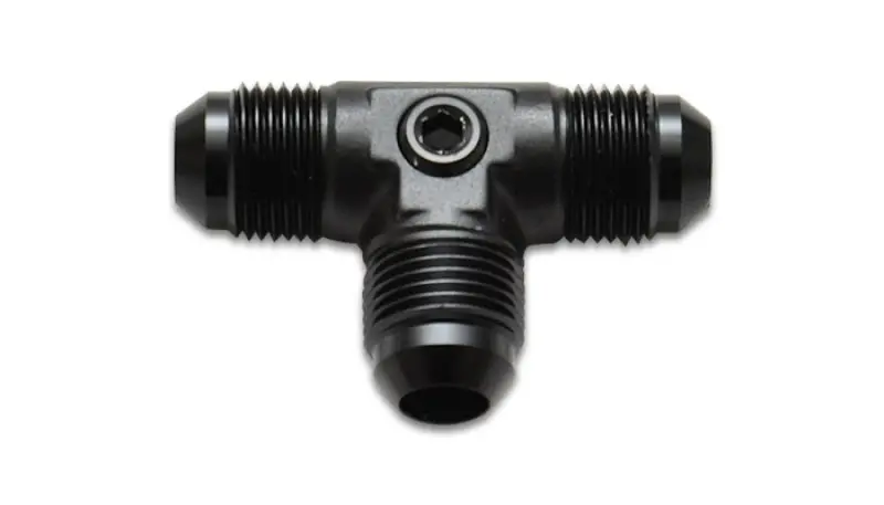 Vibrant -6An To -6An Male Tee Adapter Fitting With 1/8In Npt Port 2