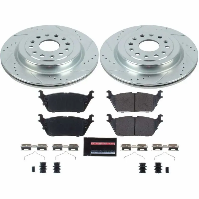 Power Stop 2019 Ram 1500 Rear Z23 Evolution Sport Brake Kit 1